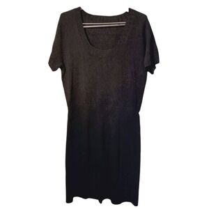 Black‎ Sweater Dress SKUW233